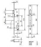 CERRADURA PARA PUERTA METALICA SOLO PICAPORTE CISA 04010