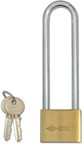 CANDADO ARCO LARGO CISA EN www.topcerraduras.com