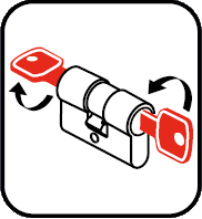 DOBLE EMBRAGUE CILINDRO CISA TEKNO PRO