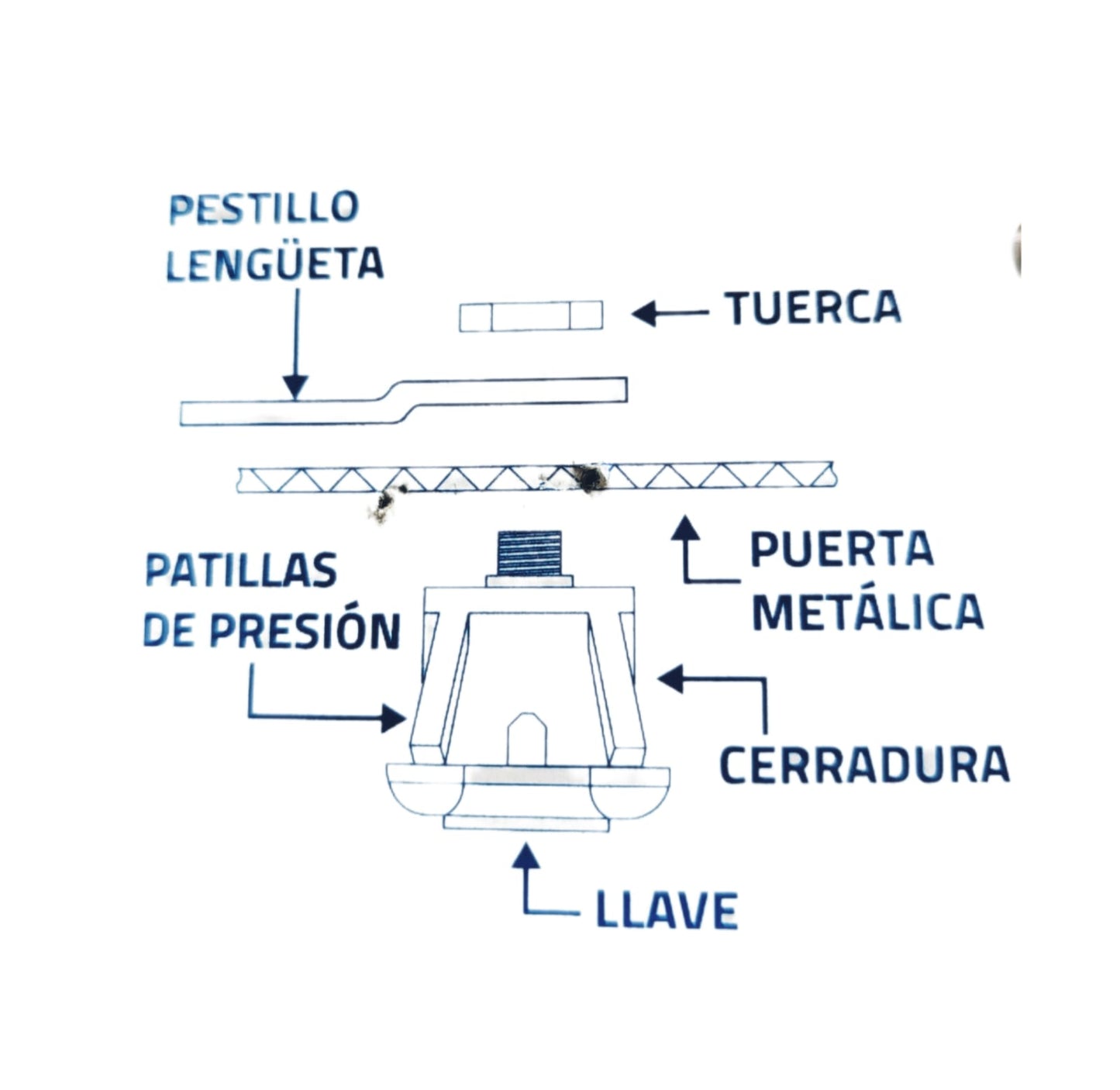 CERRADURA DE BUZÓN BTV 60450