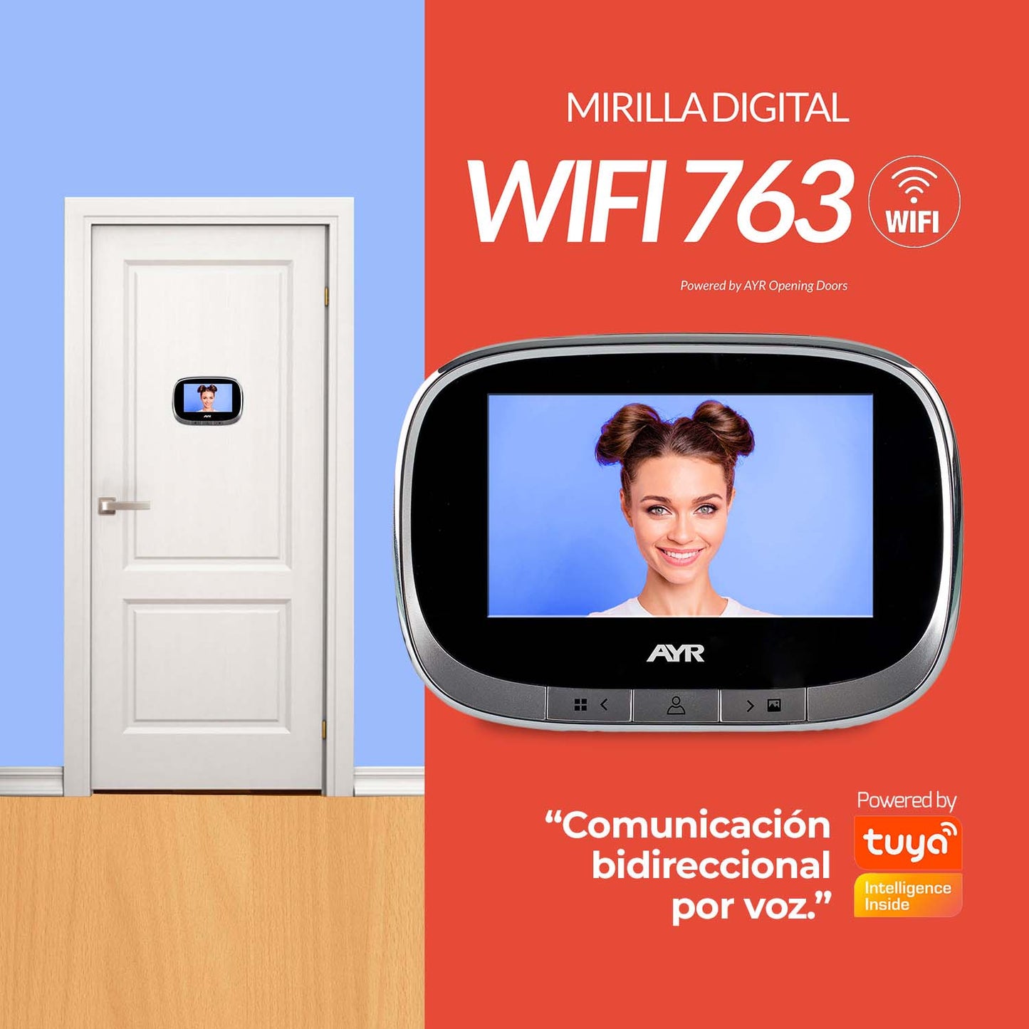 MIRILLA DIGITAL WIFI AYR 763